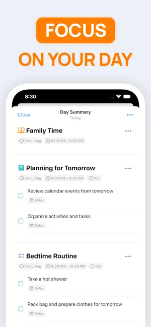 ‎SuperPlanner: Daily Planner App screenshot 1