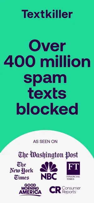 ‎Textkiller - Spam Text Blocker App screenshot 1