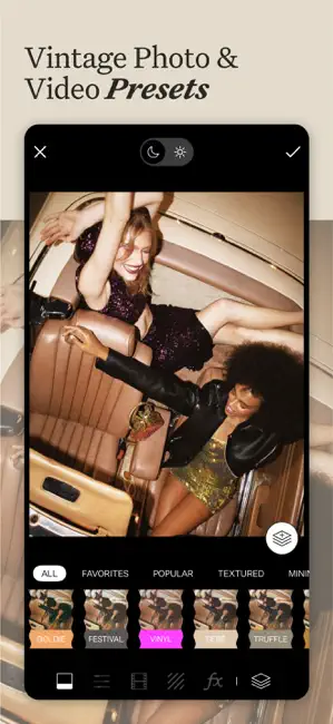 ‎Tezza: Aesthetic Photo Editor App screenshot 1