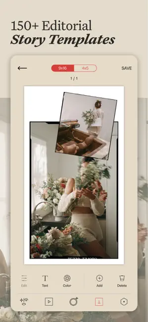 ‎Tezza: Aesthetic Photo Editor App screenshot 1