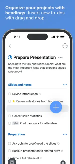 ‎Things 3 App screenshot 1