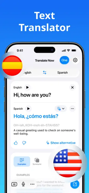 ‎Translate Now - AI Translator App screenshot 1