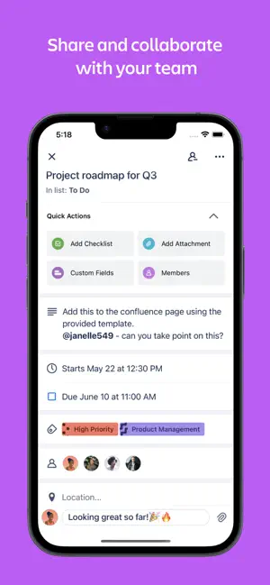 ‎Trello: organize anything! App screenshot 1