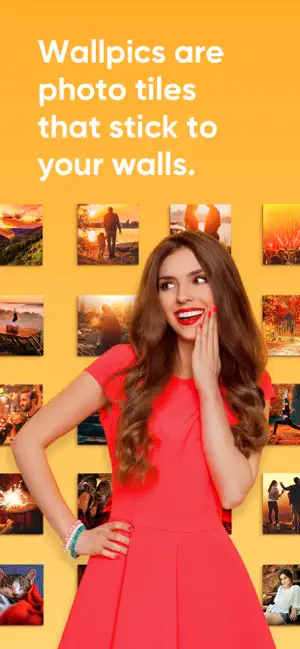 ‎Wallpics™ — Sticky Photo Tiles App screenshot 1