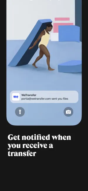 ‎WeTransfer: Transfer Files App screenshot 1