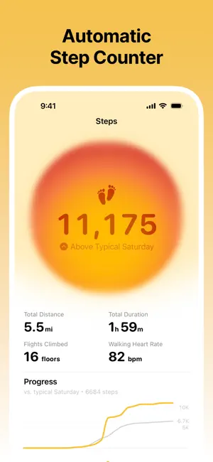 ‎Workout Tracker Gentler Streak App screenshot 1