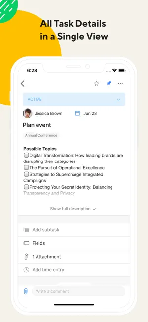 ‎Wrike: Where Work Flows App screenshot 1