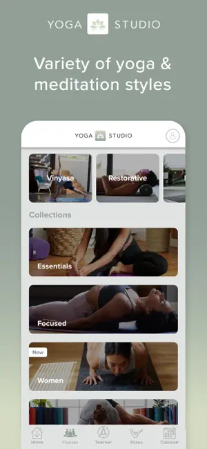 ‎Yoga Studio: Stretch on the Go App screenshot 1