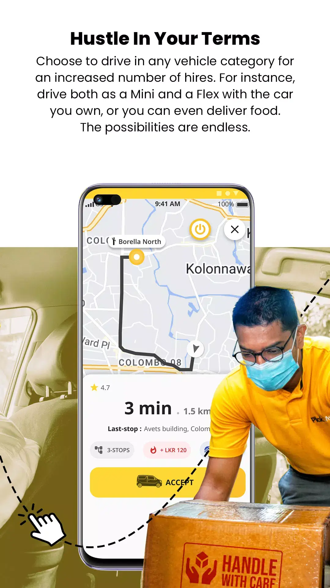 PickMe Driver screenshot 1