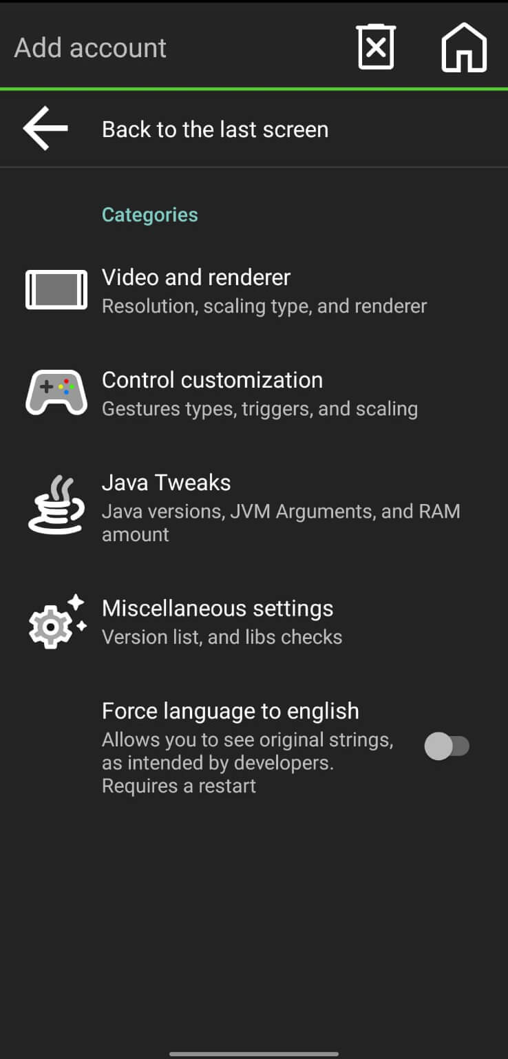 PojavLauncher screenshot 1
