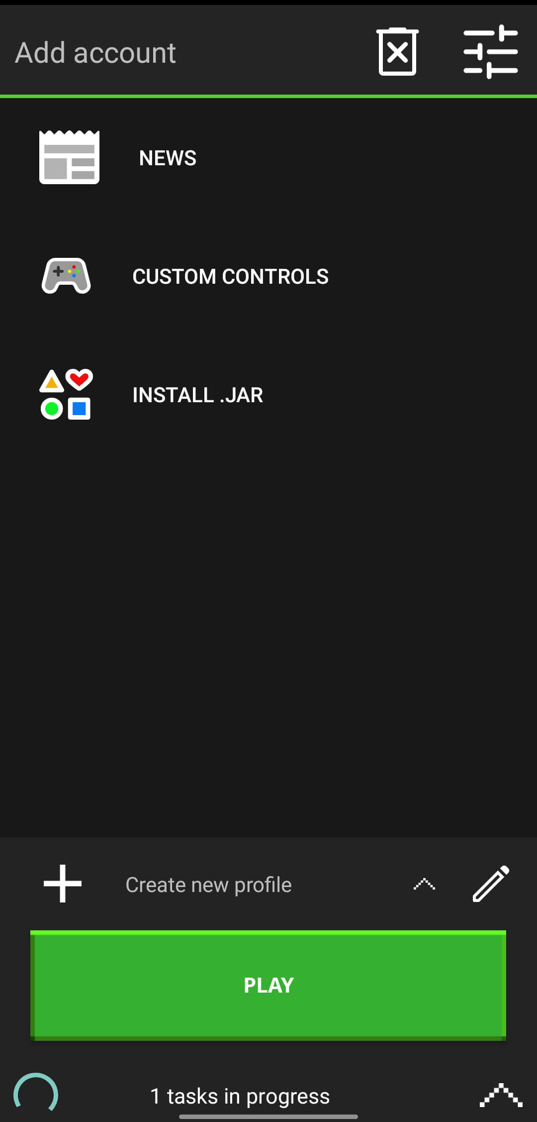 PojavLauncher screenshot 1
