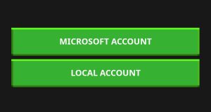 Select your account