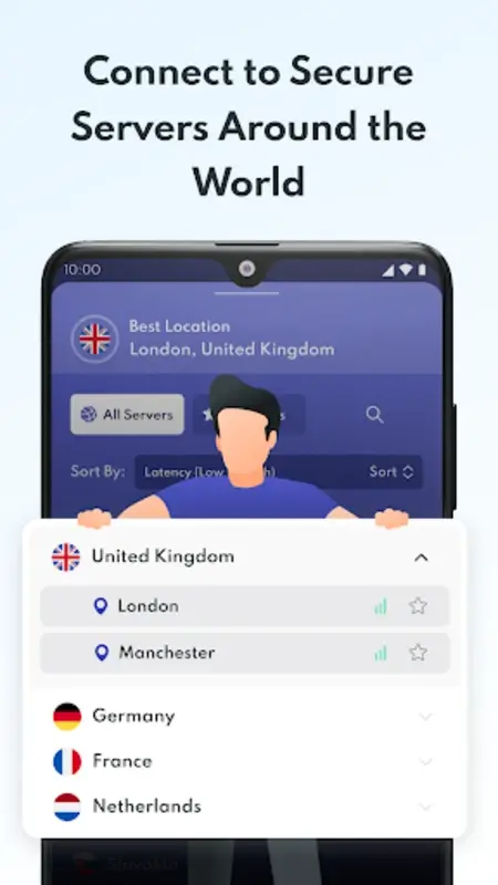 PrivadoVPN screenshot 1