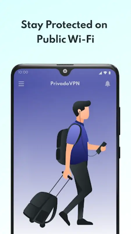 PrivadoVPN screenshot 1