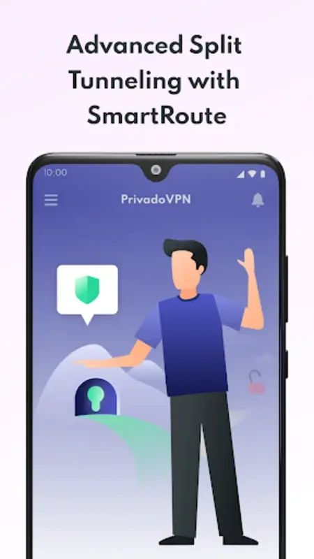 PrivadoVPN screenshot 1