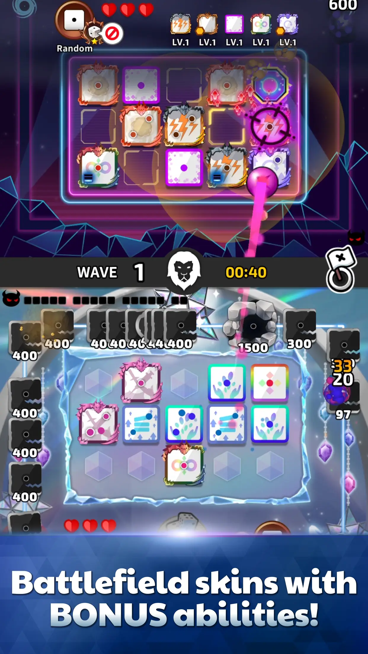 Random Dice PvP Defense screenshot 1