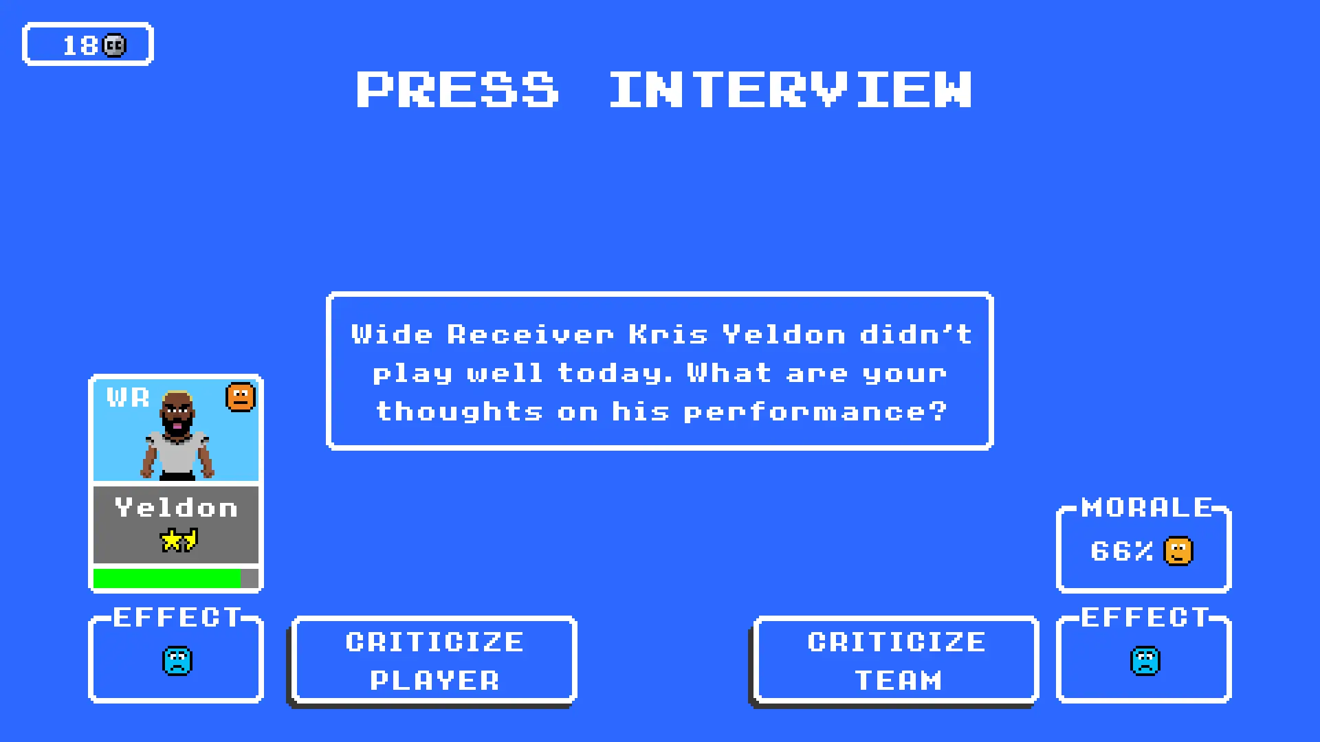 Retro Bowl screenshot 1