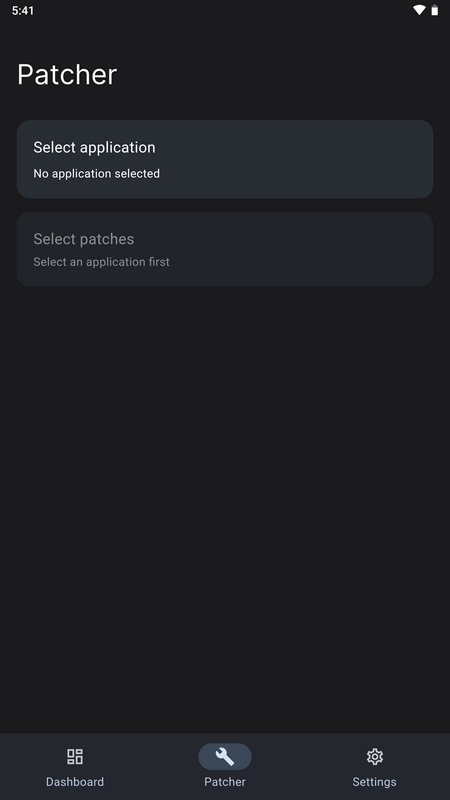 ReVanced Manager screenshot 1