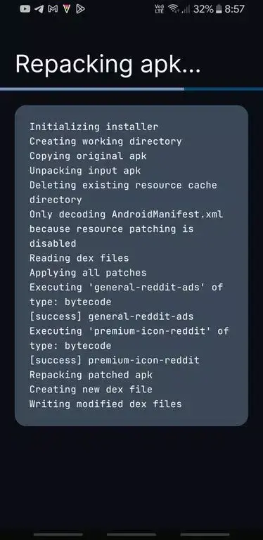 ReVanced Manager screenshot 1