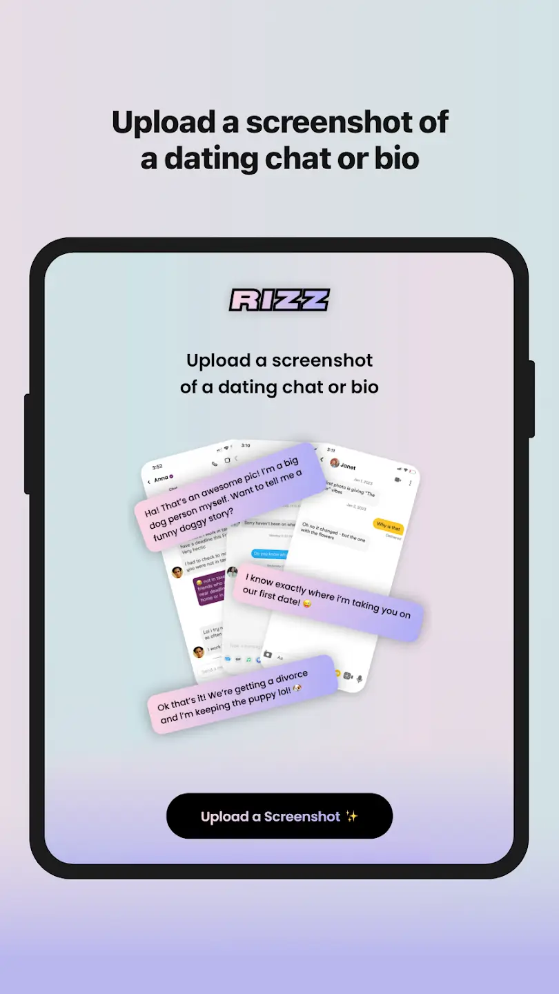RIZZ screenshot 1