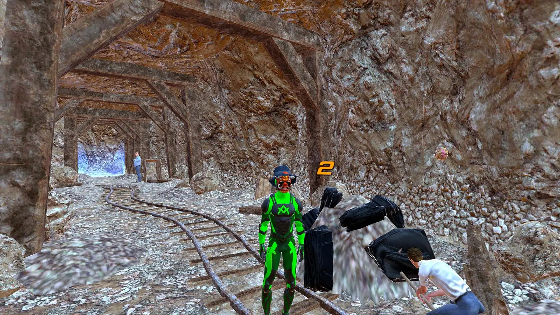 Rope Frog Ninja Hero screenshot 1