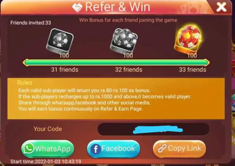 Rummy Golds screenshot 1