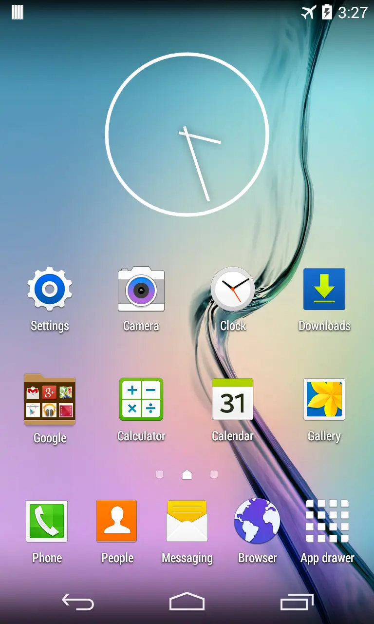 Samsung TouchWiz Home screenshot 1