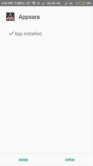 AppSara screenshot 1