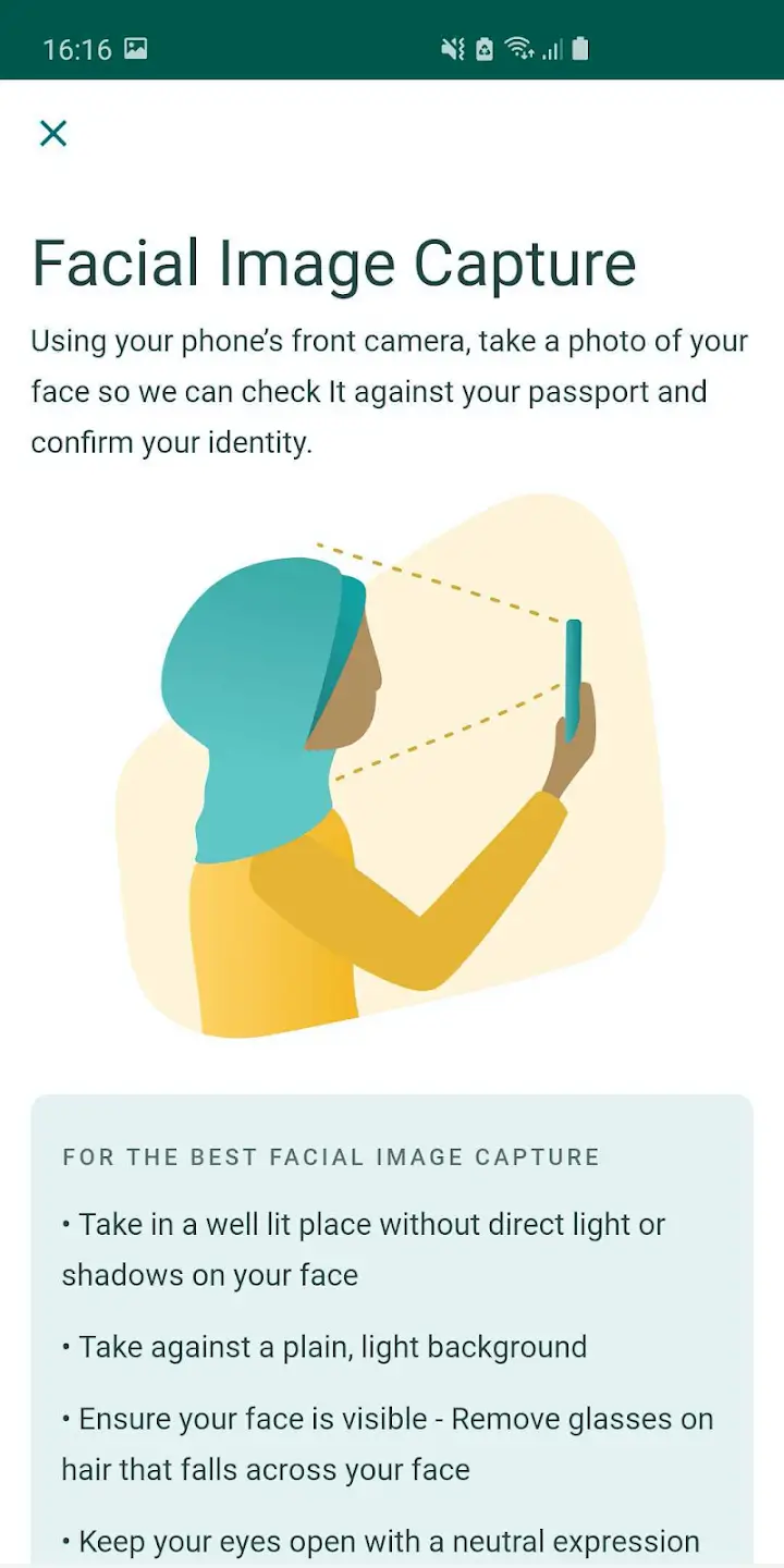 Saudi Visa Bio screenshot 1