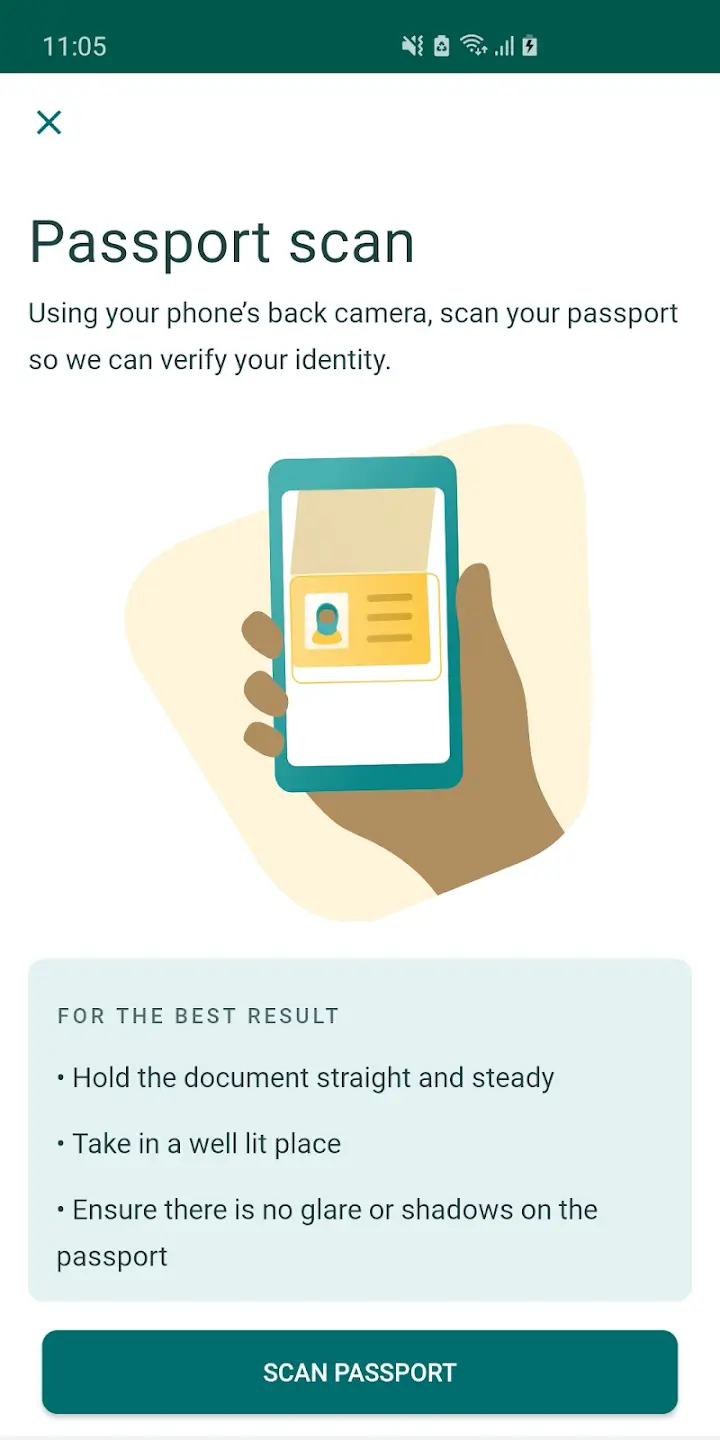 Saudi Visa Bio screenshot 1