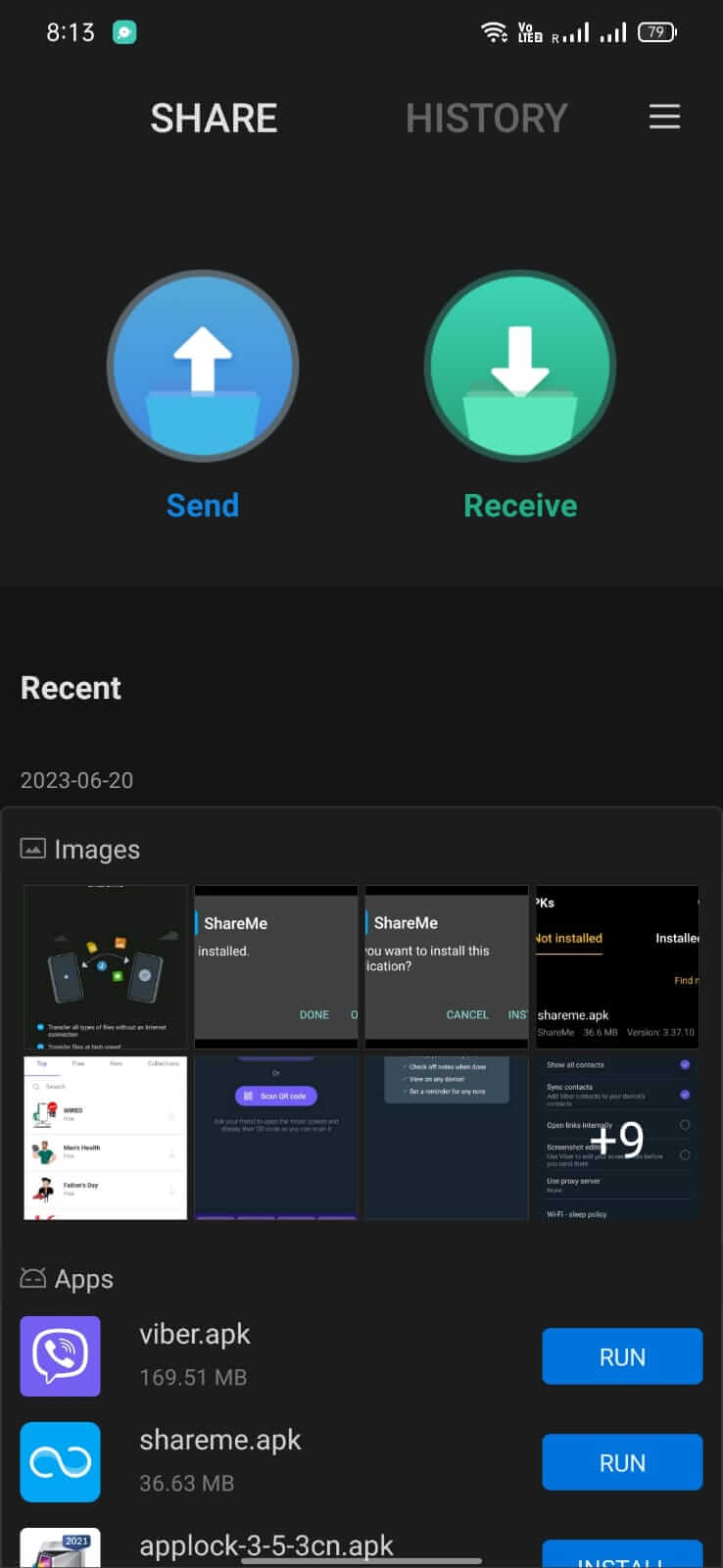ShareMe screenshot 1