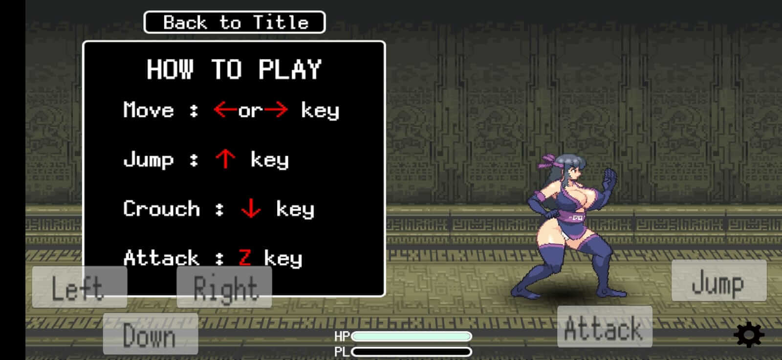 Shinobi Girl Mini screenshot 1