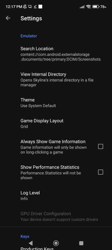 Skyline Emulator screenshot 1