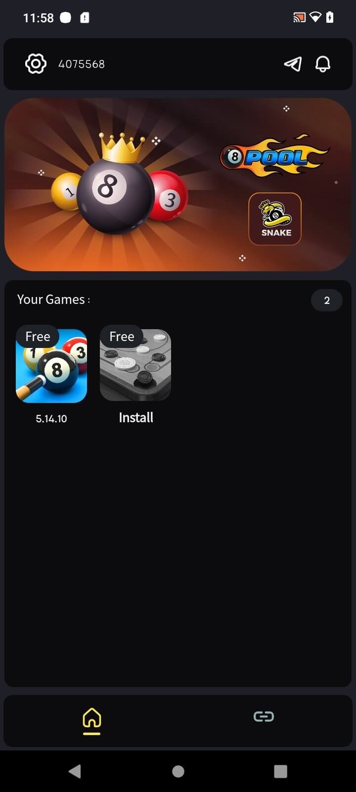 Snake 8 Ball Pool screenshot 1