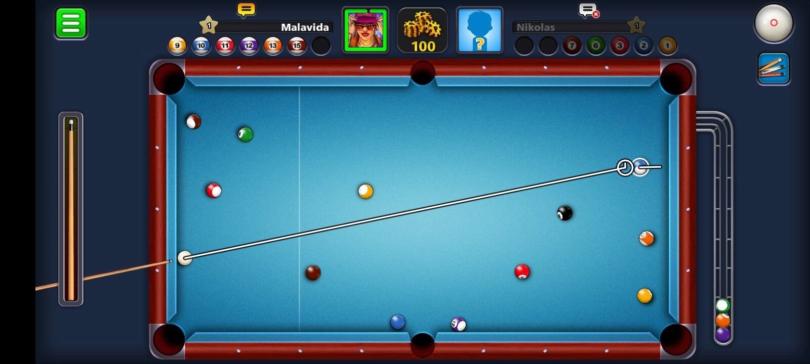 Snake 8 Ball Pool screenshot 1
