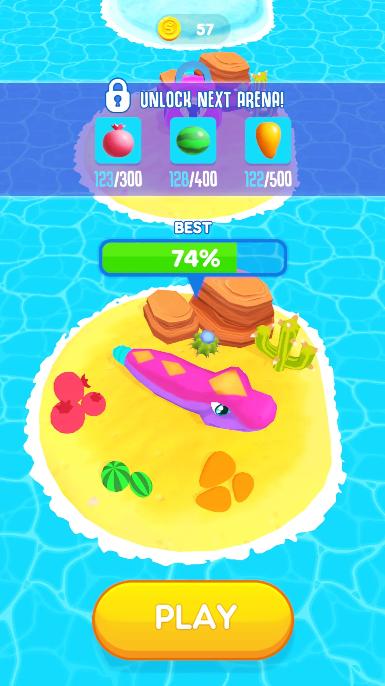 Snake Arena 3D screenshot 1