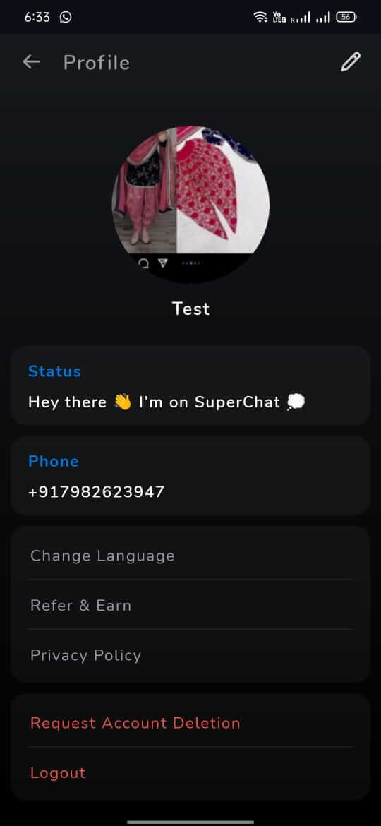 Super Chat screenshot 1