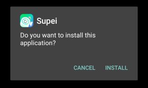 install Supei Fast Chat o your Android