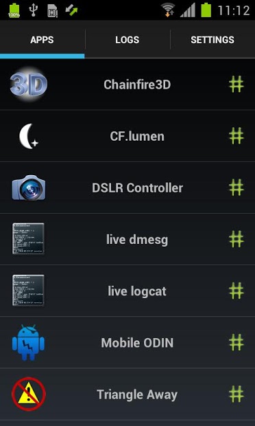 SuperSU screenshot 1