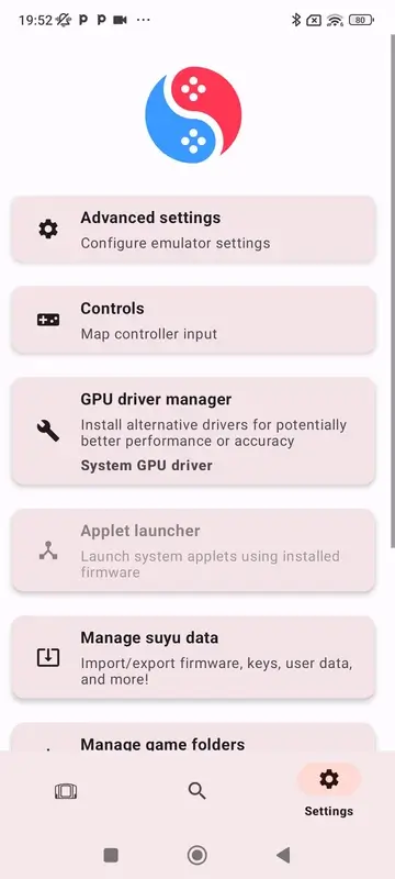 Suyu Emulator screenshot 1