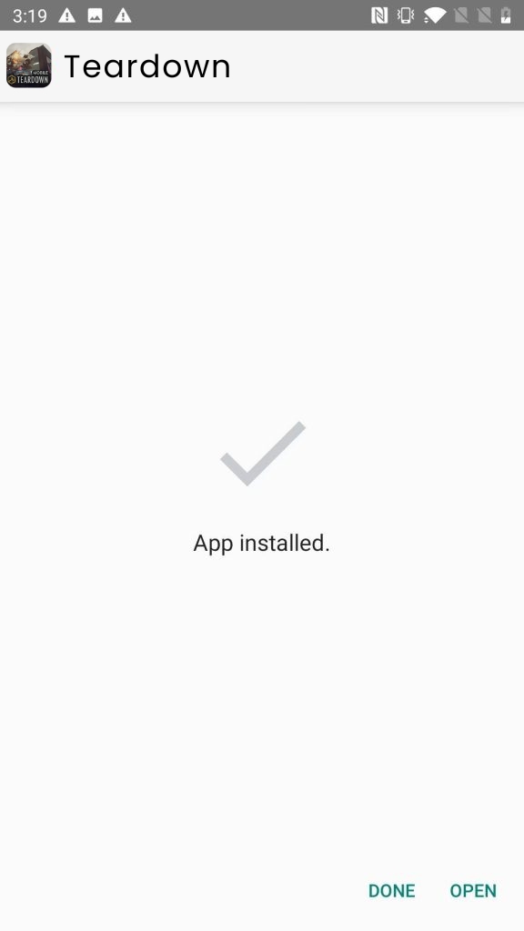 Click on Install Button