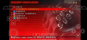 select server location