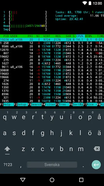 Termux screenshot 1