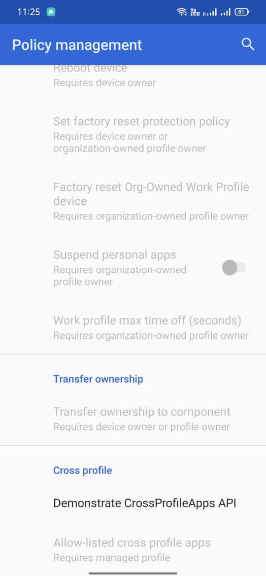 Test DPC screenshot 1