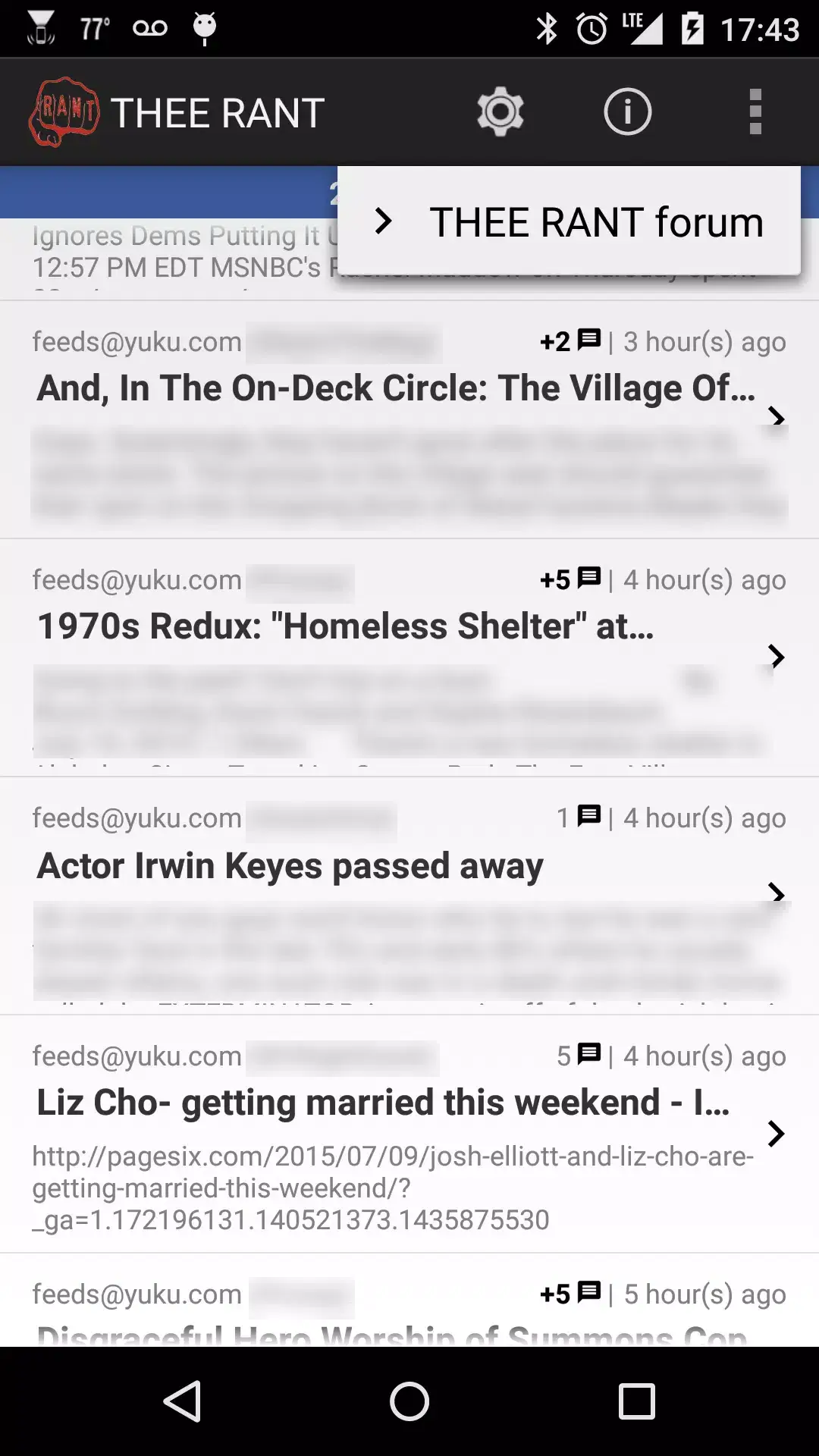 Thee Rant screenshot 1