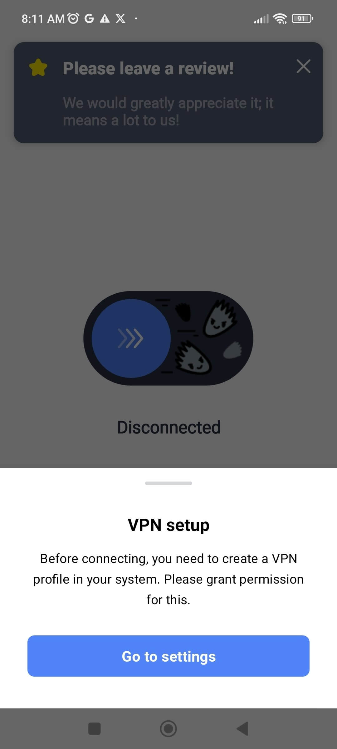 TipTop VPN screenshot 1