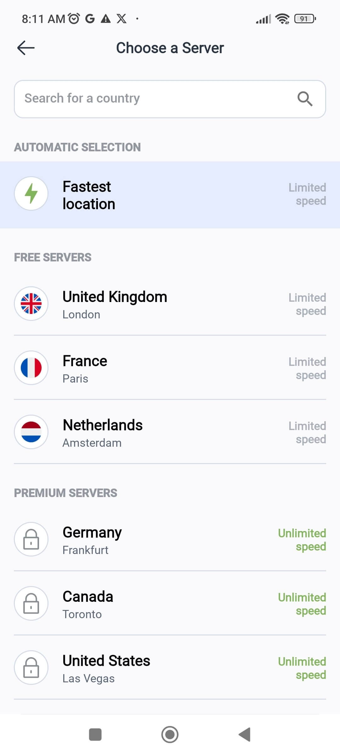 TipTop VPN screenshot 1