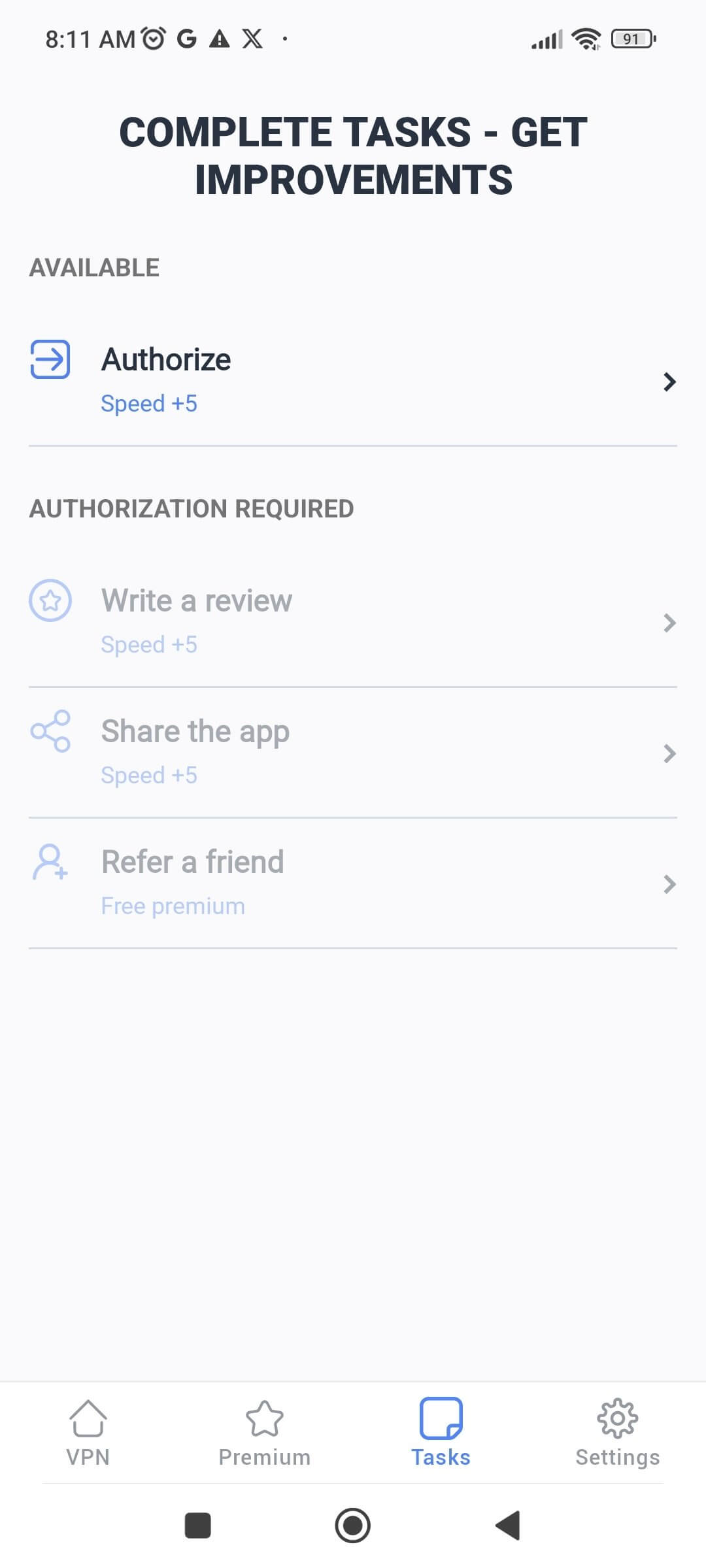 TipTop VPN screenshot 1