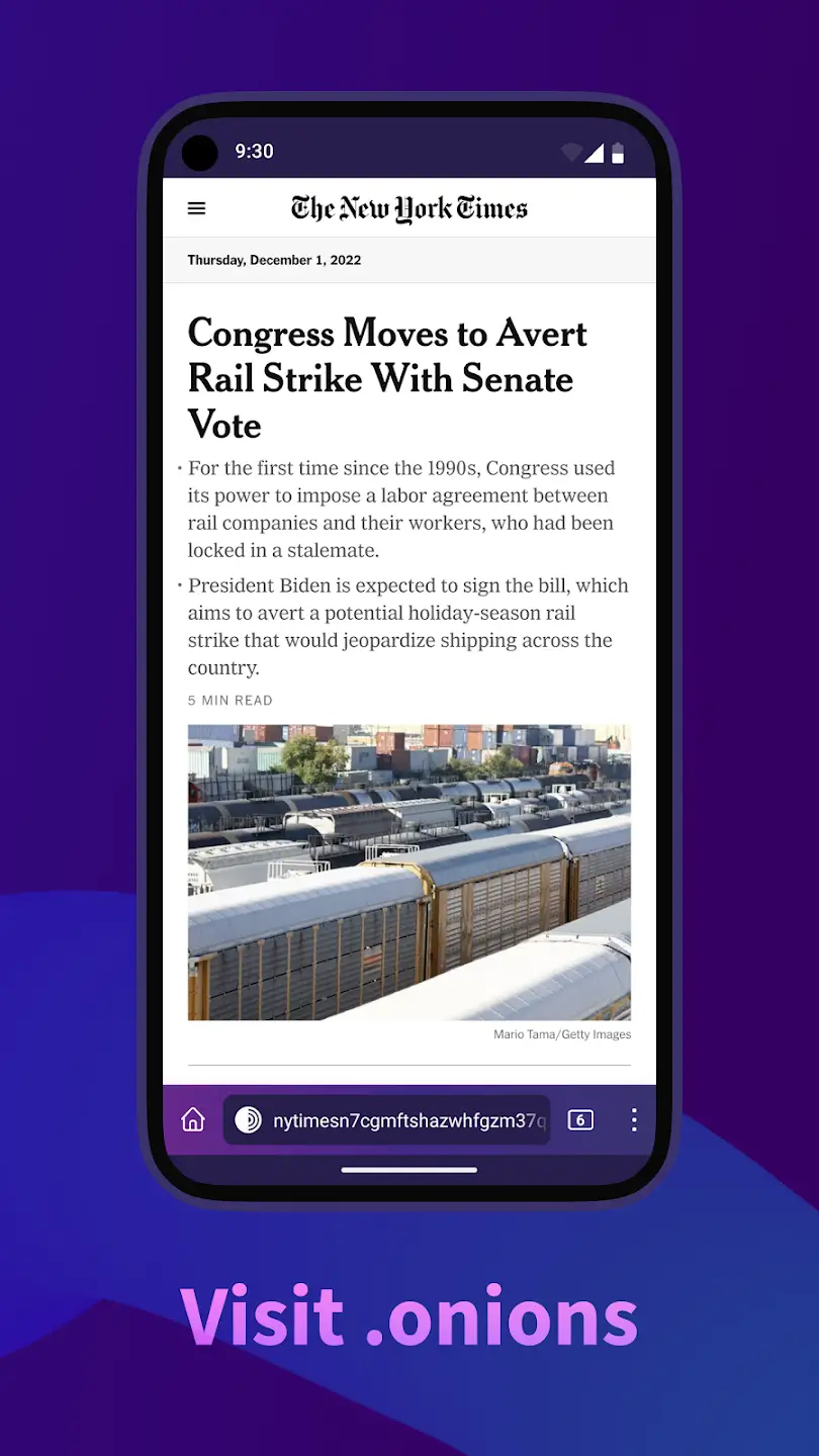 TOR Browser screenshot 1