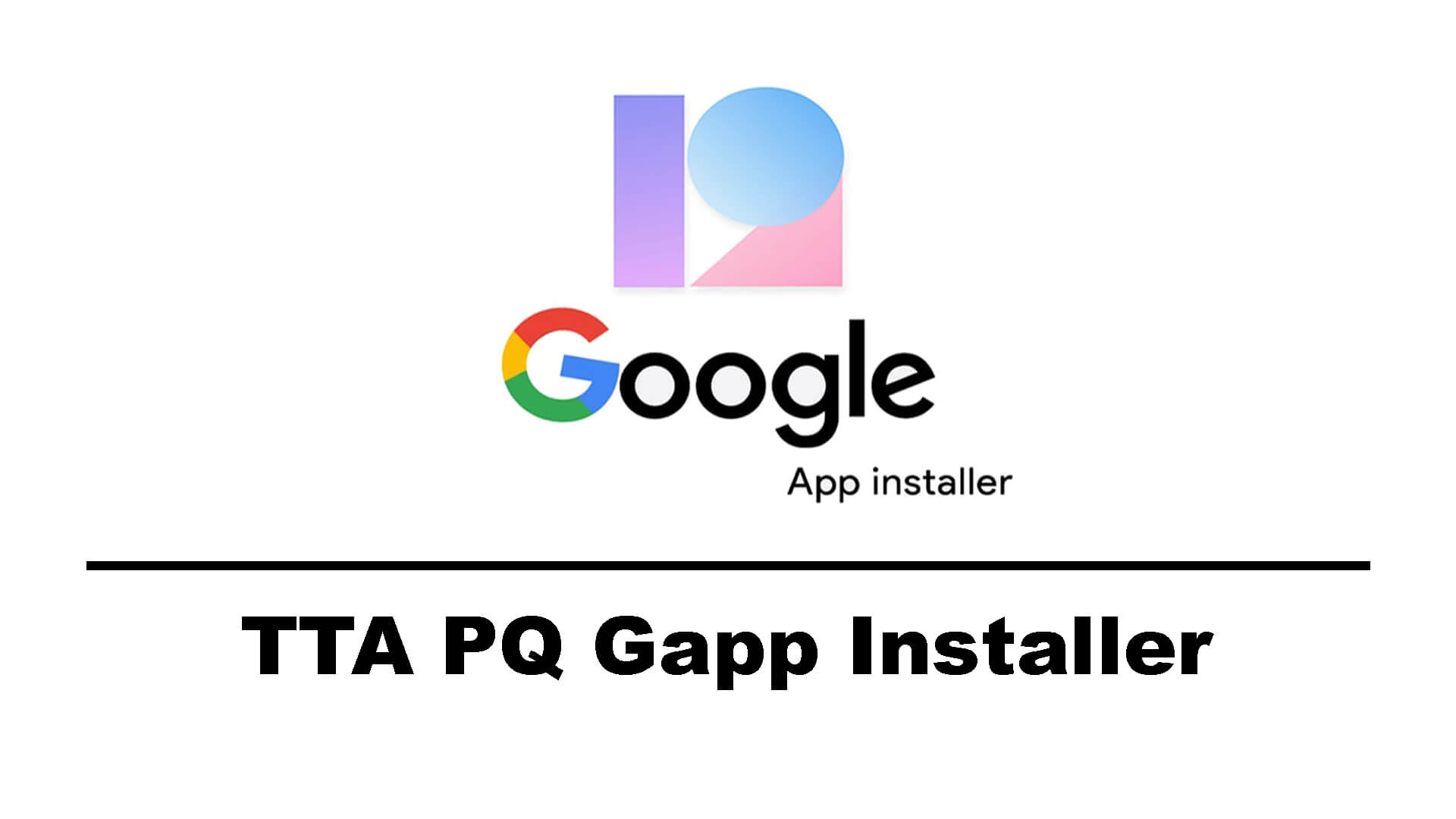 TTA PQ Gapp Installer icon